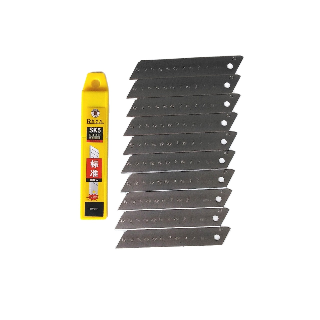 [HCM]50 Hộp Lưỡi Dao Rọc Giấy SK5 (bộ 5 hộp = 50 lưỡi)