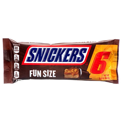 Socola Snickers Minis nhân đậu phộng gói 70g