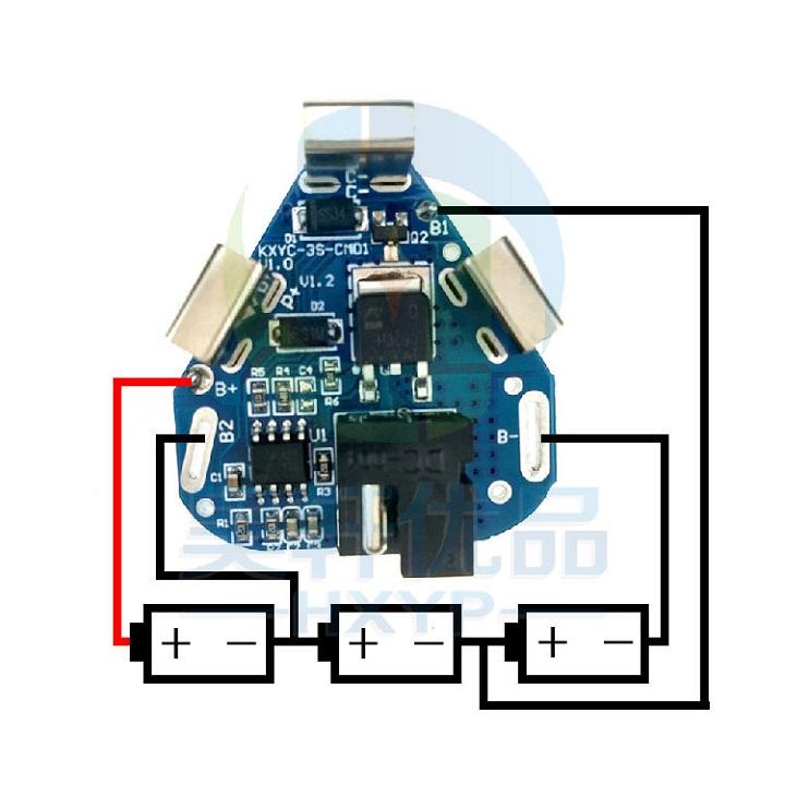 Mạch 3S 12V Chế Pin Máy Khoan