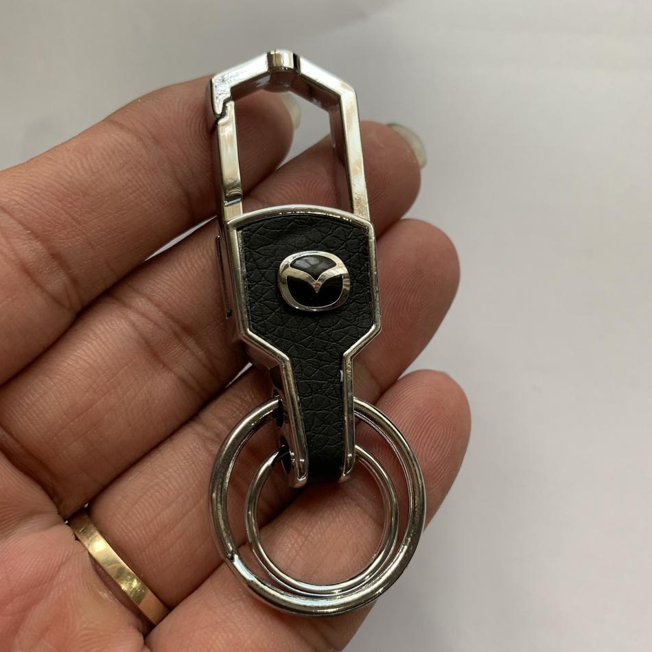 Móc khóa ô tô in logo xe cao cấp (Mazda)