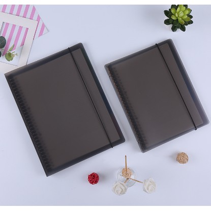Bìa sổ còng nhựa cứng, A5 (20 lỗ)/ B5 (26 lỗ)/ A4 (30 lỗ)