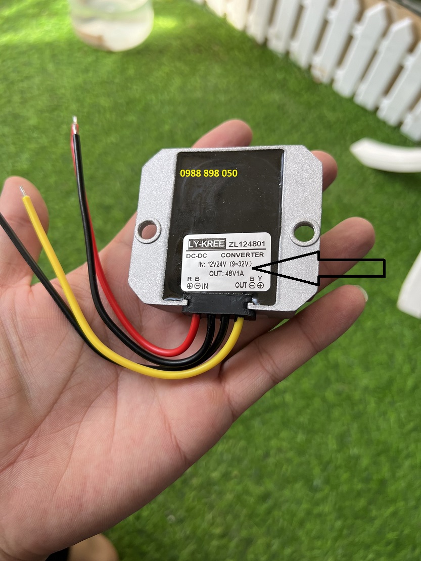 Bộ chuyển đổi nguồn điện dc từ 12v sang 48v