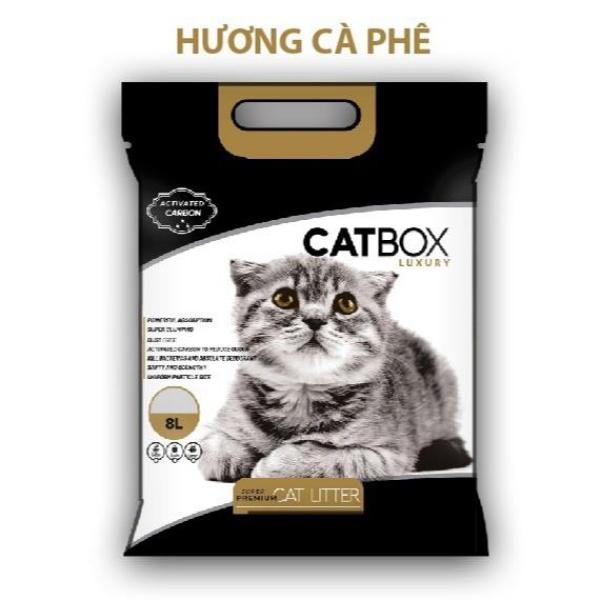 [VIDEO TỰ QUAY] Cát Vệ Sinh Cho Mèo CATBOX Bổ Sung Than Hoạt Tính, Cát CAT BOX Chanh, Táo, Cà Phê - Bobo Pet Shop Hà Nội