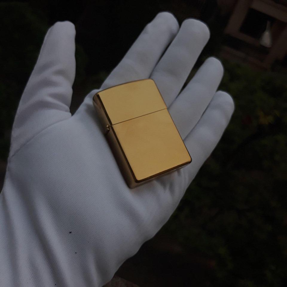 [HCM]Bật Lửa Zippo USA Khắc Logo Malboro - Tặng Xăng Đá