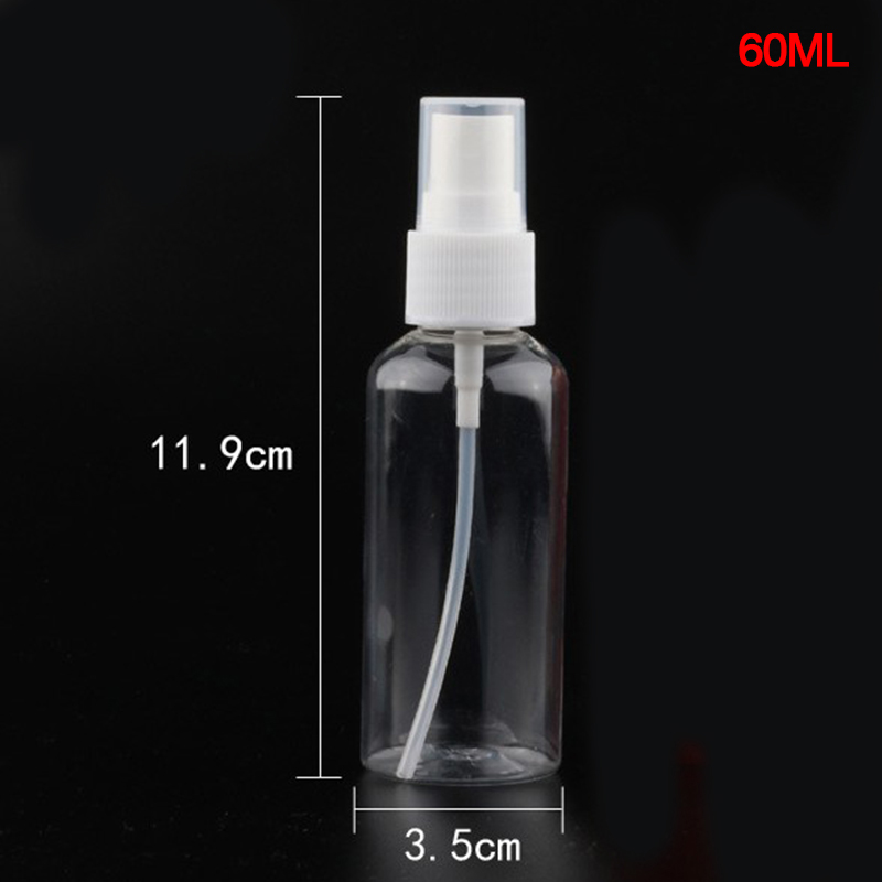 INBdvT2Z Chai rỗng xịt nhựa trong suốt cầm tay chai mini xịt nước hoa dạng lỏng