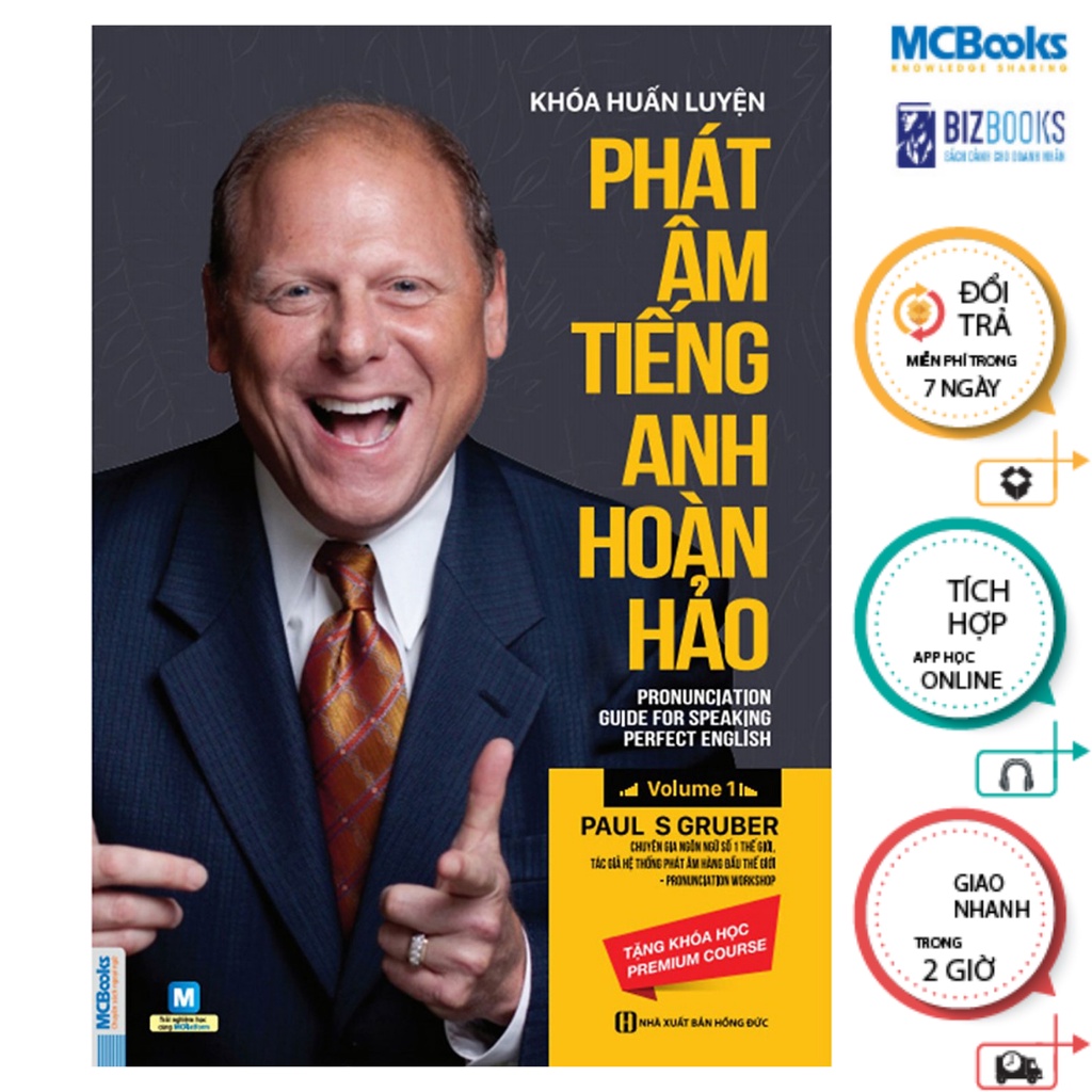 Sách - Phát Âm Tiếng Anh Hoàn Hảo - McBooks