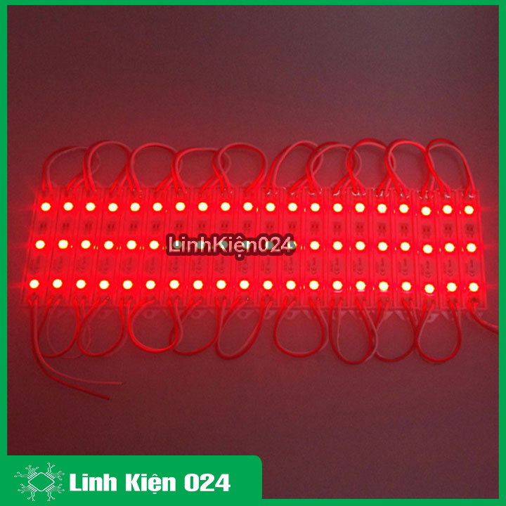 1 Thanh Led Hắt 12V 3 Bóng Siêu Sáng