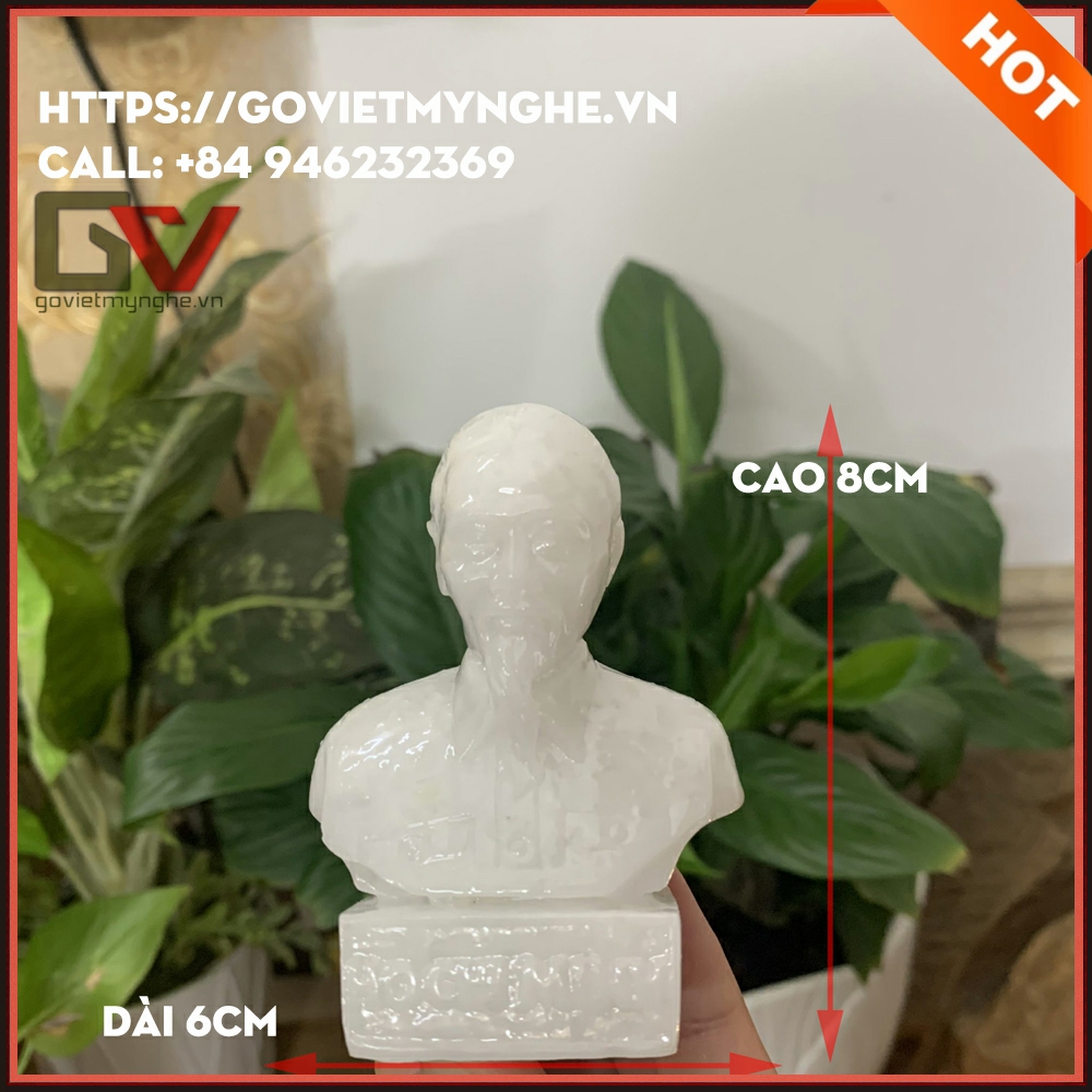 Tượng Bác Hồ - Size Nhỏ - Đá Non Nước