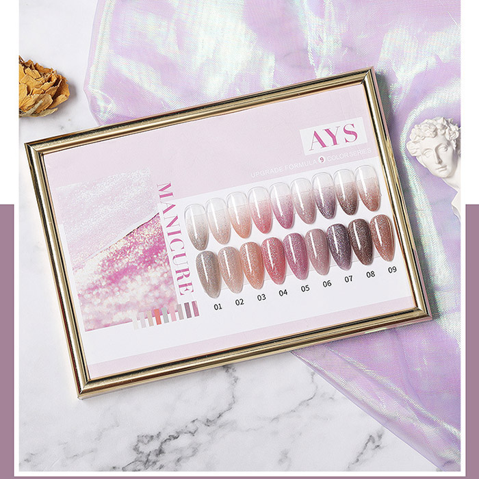 [HCM]Sơn gel AS nhũ thạch mã AYS (cần hơ đèn UV)