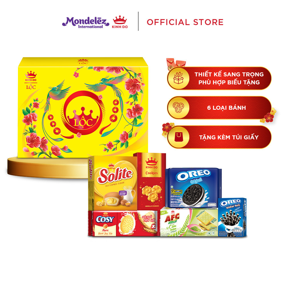 TẾT -  HỘP BÁNH Kinh Đô Tài Lộc 1  15513