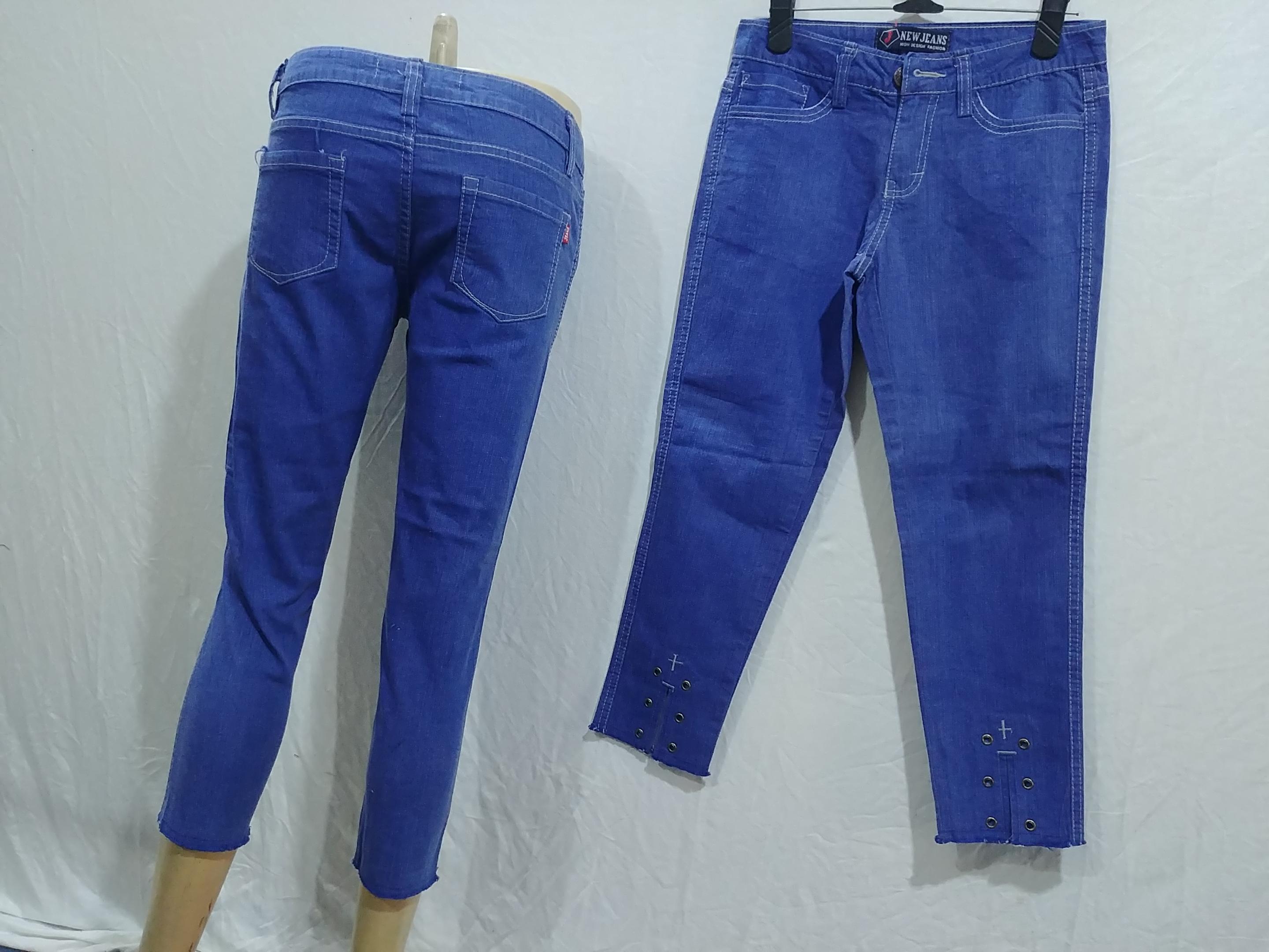 [HCM]quần jean nữ 9 tất khoen lai