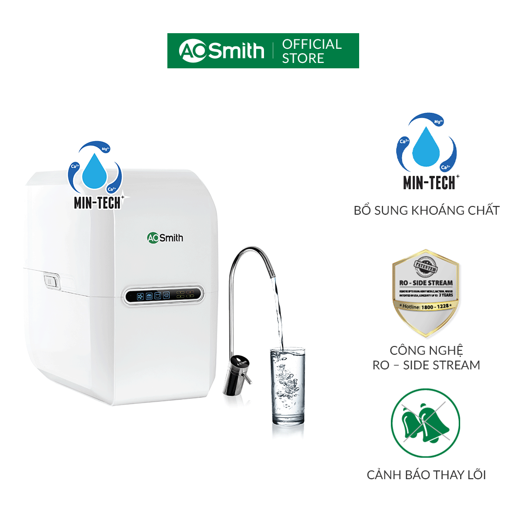 [Trả góp 0%]Máy lọc nước A. O. Smith E3