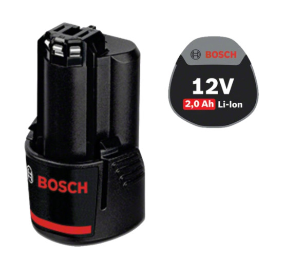 Pin Bosch 12V - 2Ah dành cho dụng cụ cầm tay