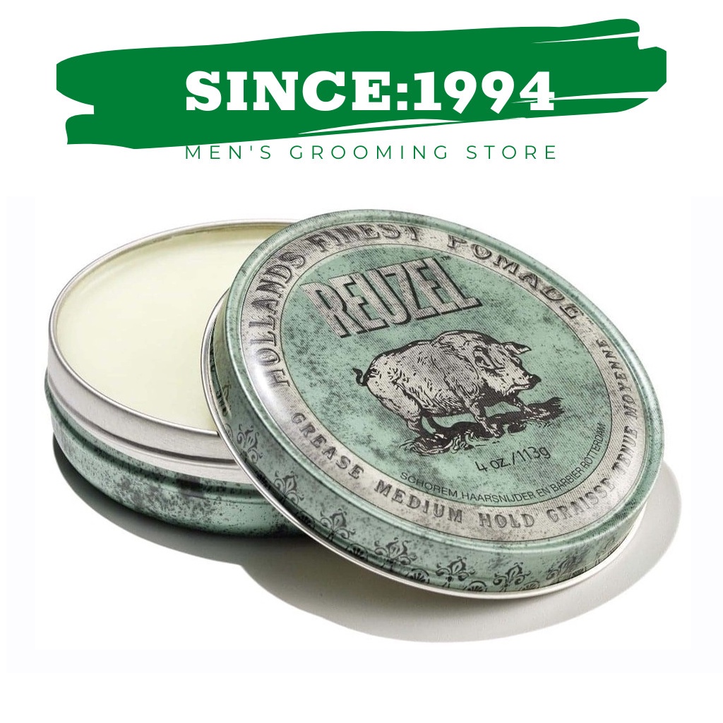 Sáp vuốt tóc Reuzel Green Pomade
