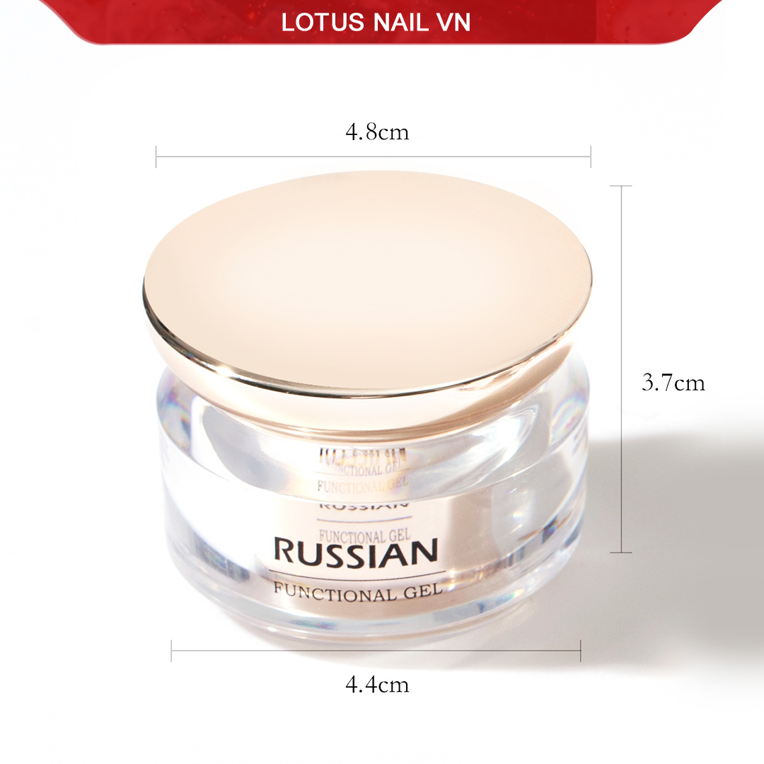 Gel đa năng dán móng, đính đá, tạo hình 3D Russian