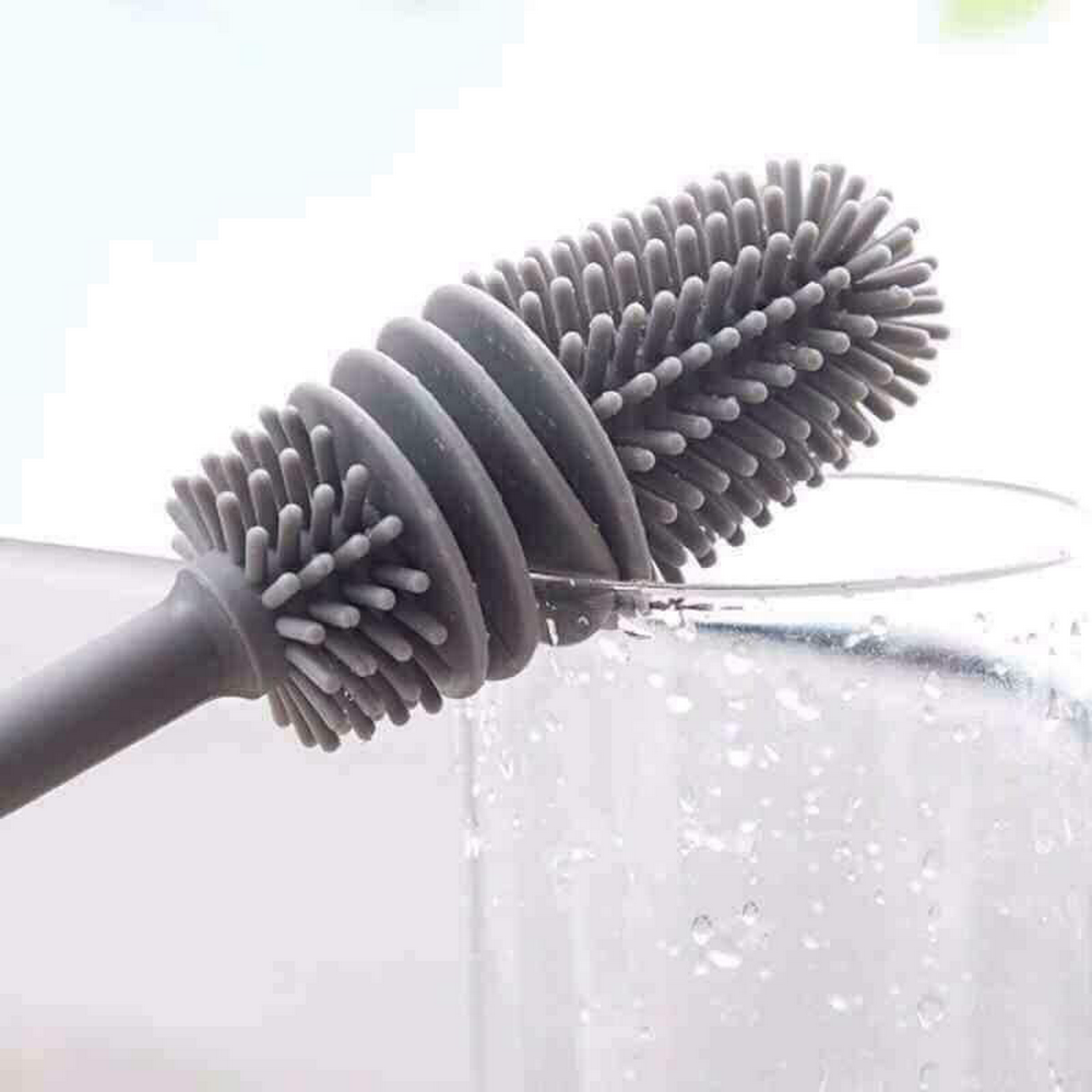 CỌ RỬA LY CỐC BÌNH SỮA BẰNG SILICON TIỆN LỢI