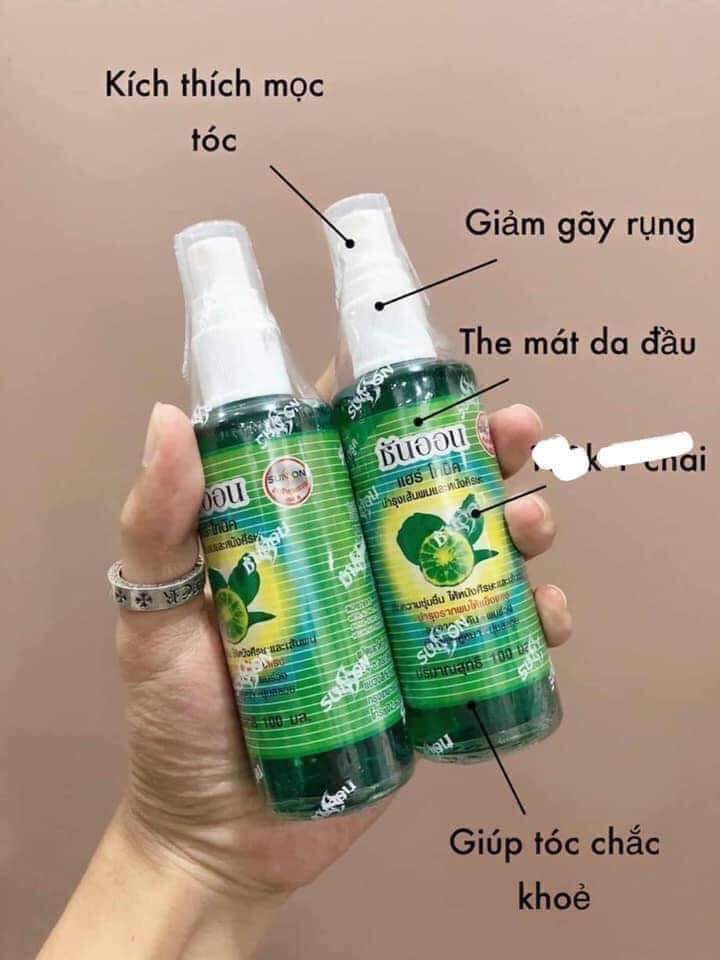 [HCM]TINH DẦU BƯỞI XỊT MỌC TÓC SUN ON THÁI LAN