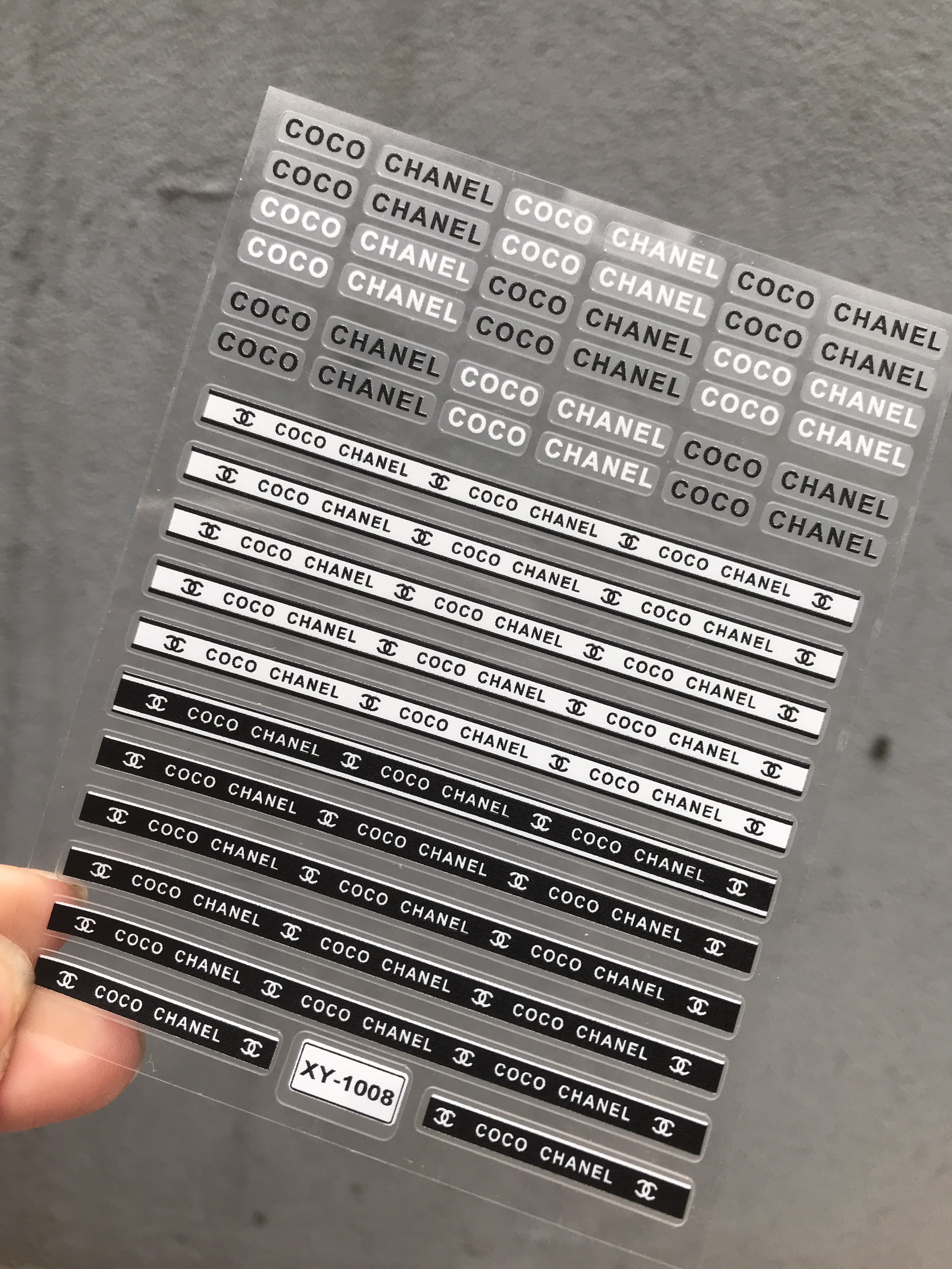Sticker nail 3D trang trí móng tay