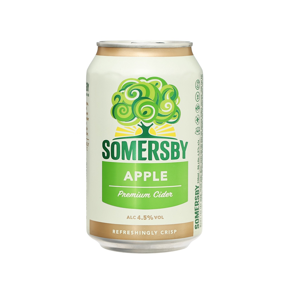 Somersby Cider Táo - 1 lon 320ml [NƯỚC TRÁI CÂY LÊN MEN]