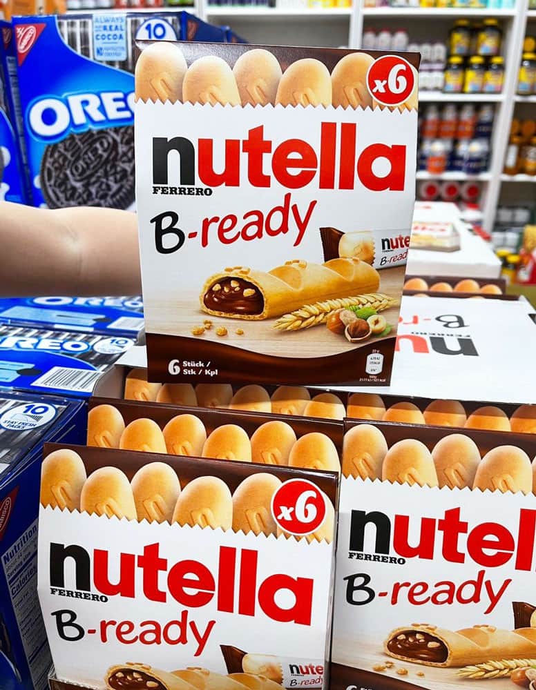 Nutella chocolate praline mould 132g