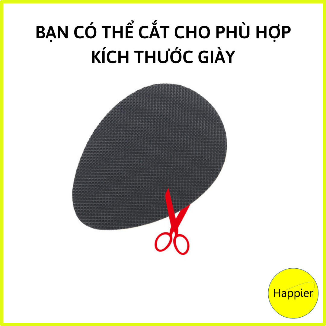 Miếng Dán Đế Chống Trơn Trượt Giày Cao Gót (2 Miếng)