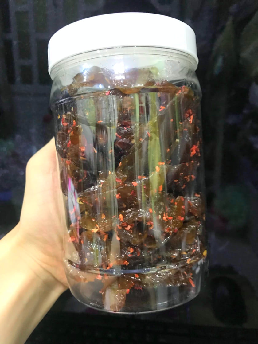 Mứt Khế Lắc Muối Ớt ( ngọt ngọt cay cay ) 250G