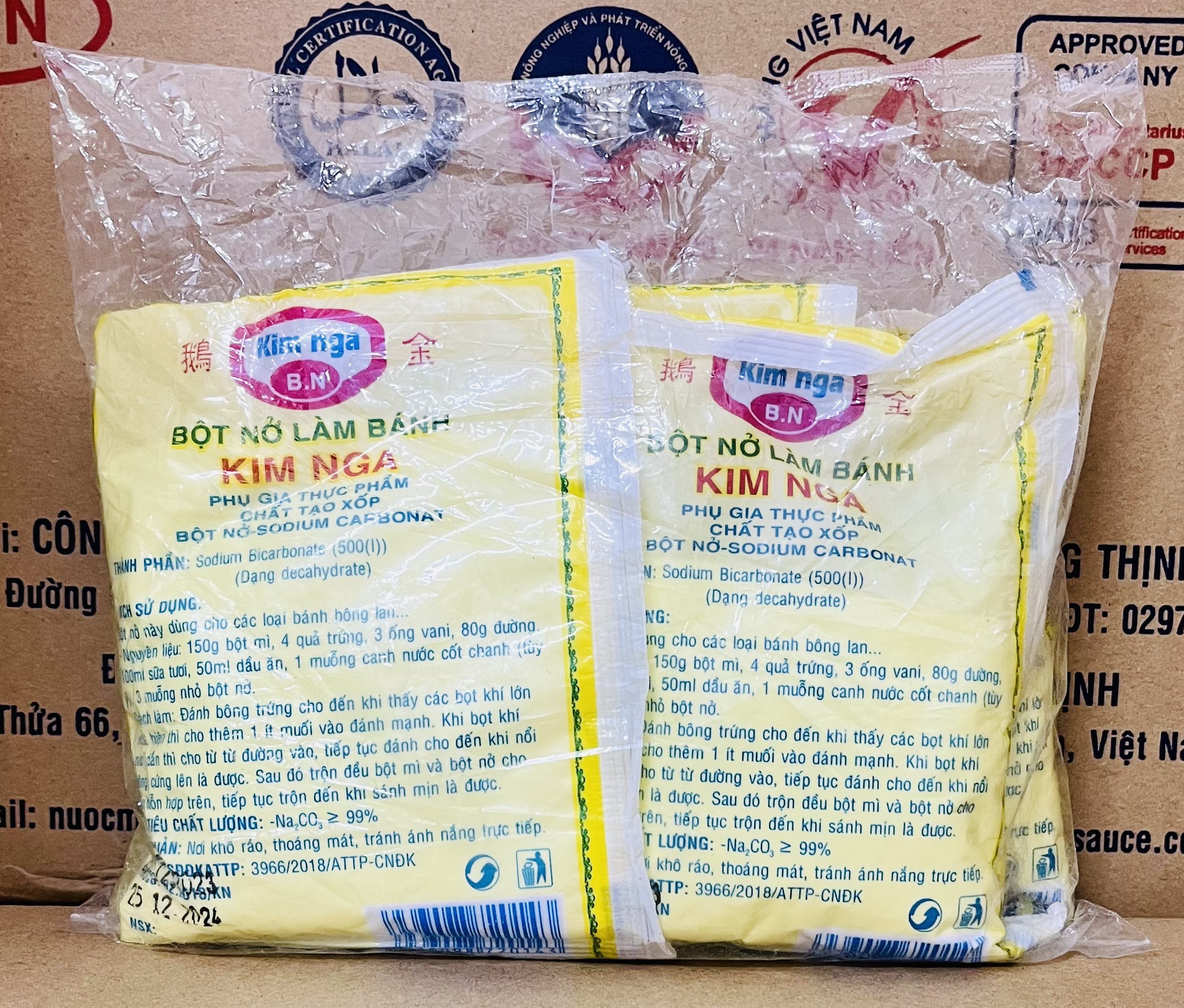 Bột Nghệ/Bột Tỏi Kim Nga gói (500g)