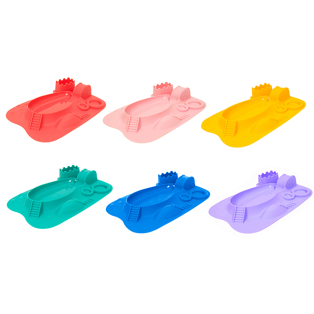 Khay ăn dặm silicon vui nhộn cho bé Marcus & Marcus, từ 6 tháng - Pokey