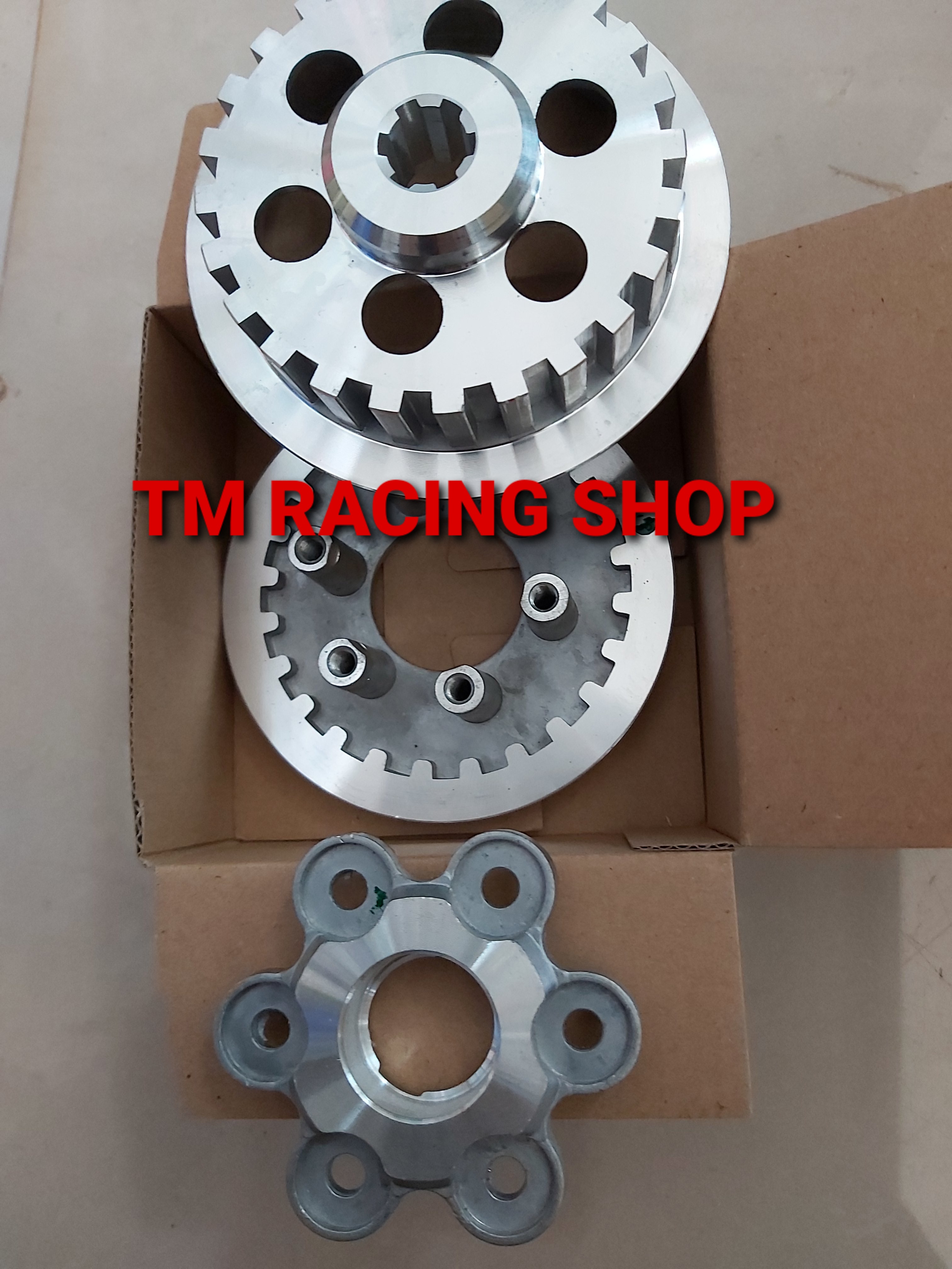 bộ 3 đế nhôm nồi 6 lò xo wave dream