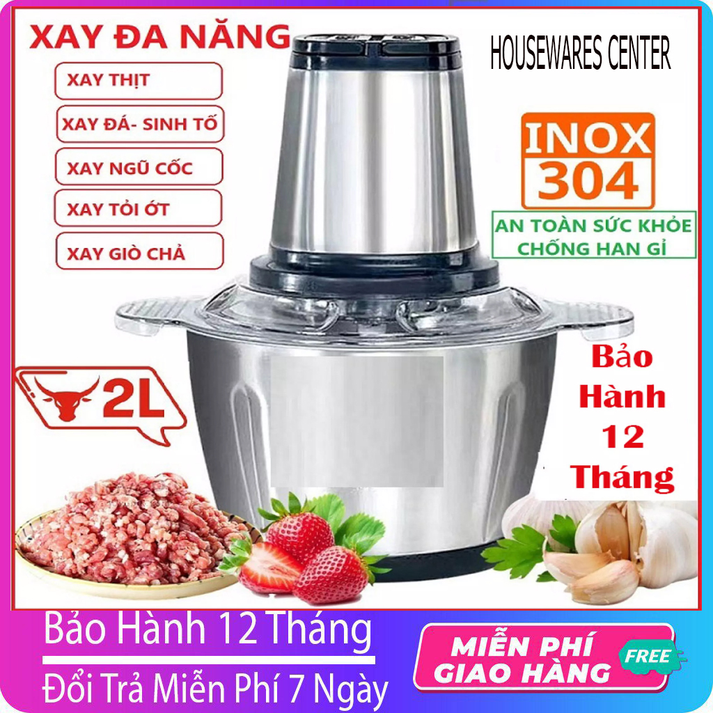 [SIÊU BỀN 2023] Máy xay tỏi ớt mini, máy cắt hành, tỏi, ớt đa năng, máy ...