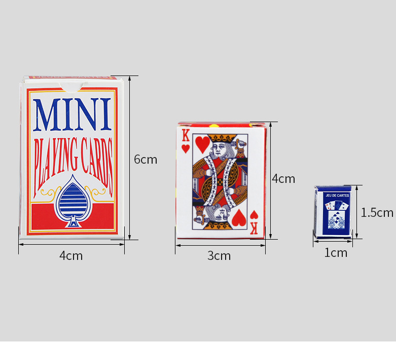 Bộ Bài Tây Poker Mini Độc Đáo Cute M3550