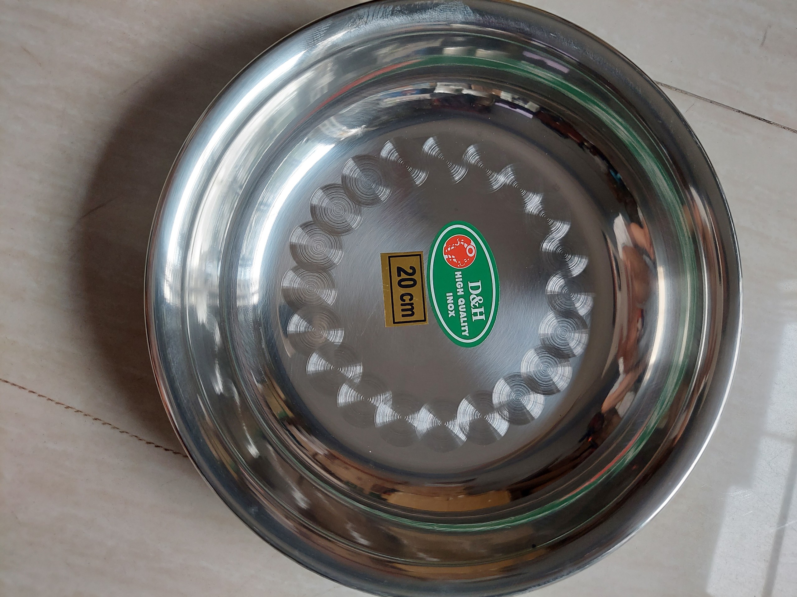 Đĩa Ảo Sâu Inox 304 Cao Cấp Size 20cm