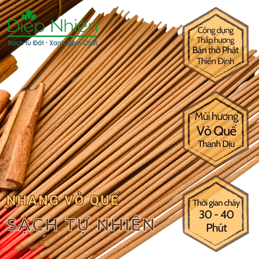 500 Gram Nhang Vỏ Quế sạch tự nhiên