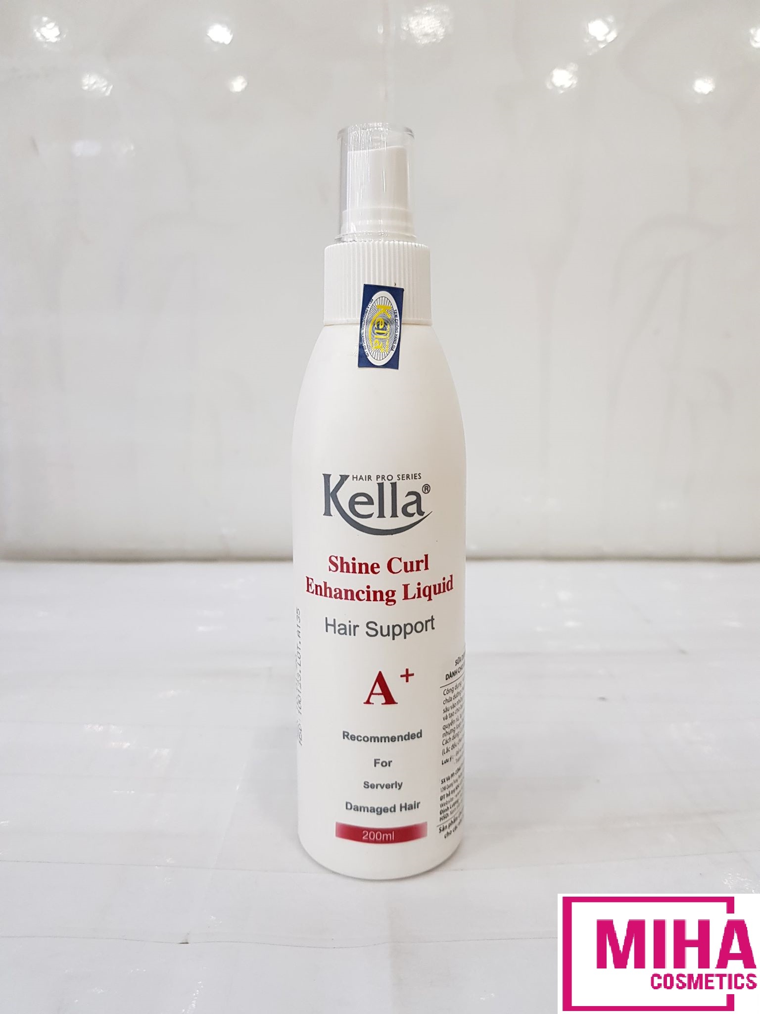 Xịt Dưỡng Tóc Uốn Xoăn Kella Shine Curl 200ml
