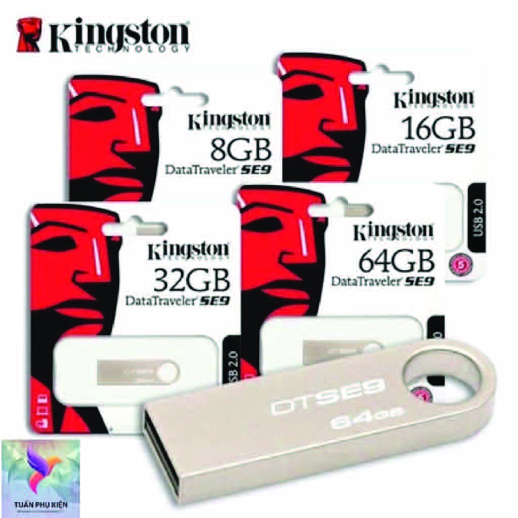 Usb kington 💝 usb kington dtse9 dung lượng 8gb / 16gb / 32gb tốc độ cao 💝 - tuấn phụ kiện