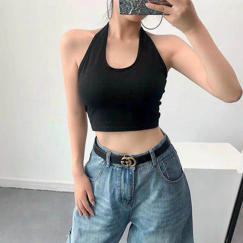 Hot 🔥🔥🔥 Áo yếm tròng cổ siêu cưng (dưới 48kg) - Ảnh thật