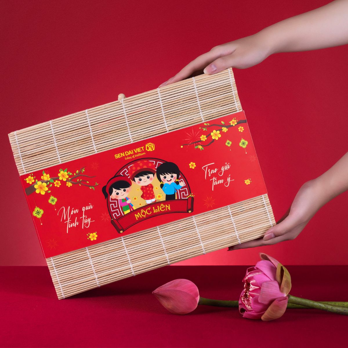 Bộ Quà Tặng- Mộc Liên- Món Quà Tinh Túy, Trao Gửi Tâm Ý- Sen Đại Việt