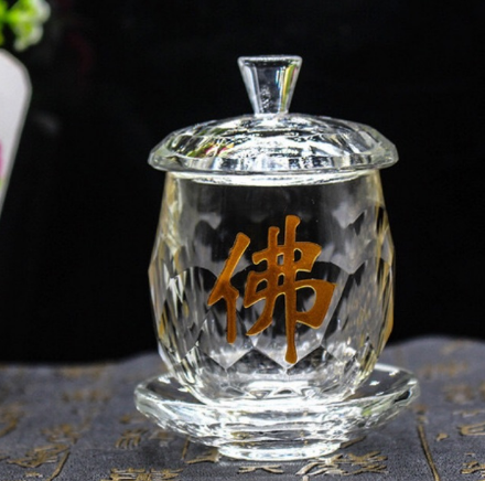 Chén Nước Cúng Phật -  Ly Nước Pha Lê Cao Cấp 7cm