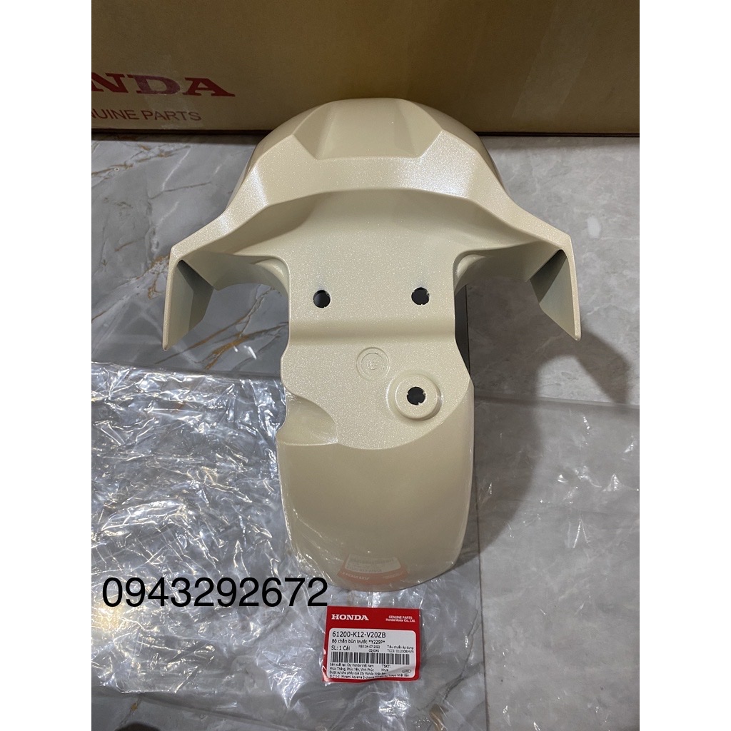 Dè (Chắn Bùn Trước) Lead 125 (2018 - 2019) Vàng Nhạt Tươi *Y229P* Honda (61200K12V20ZB)