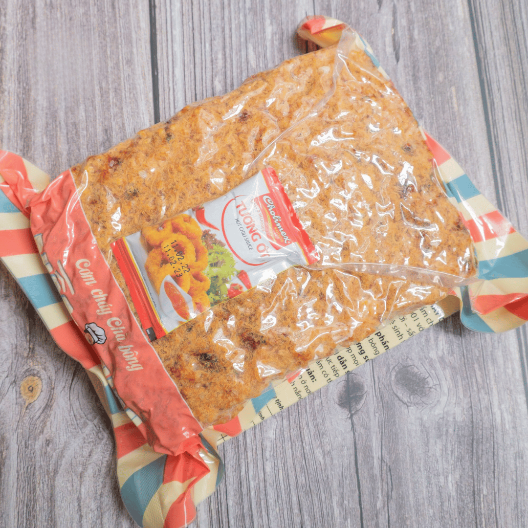 Cơm cháy chà bông Quốc Vinh - Không Cay loại 250g/gói