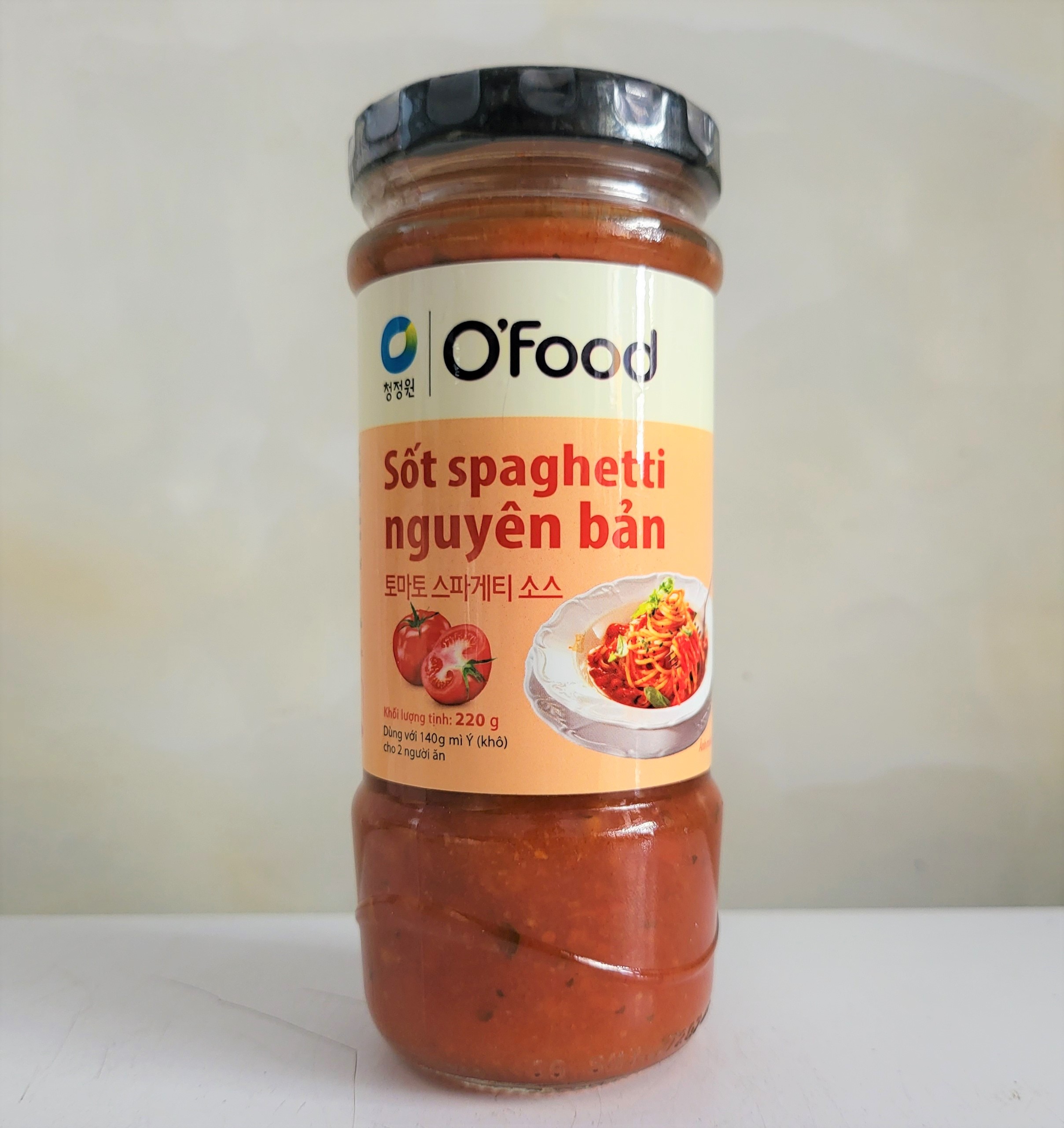 Xốt mì ý nguyên bản o'food miwon spaghetti sauce