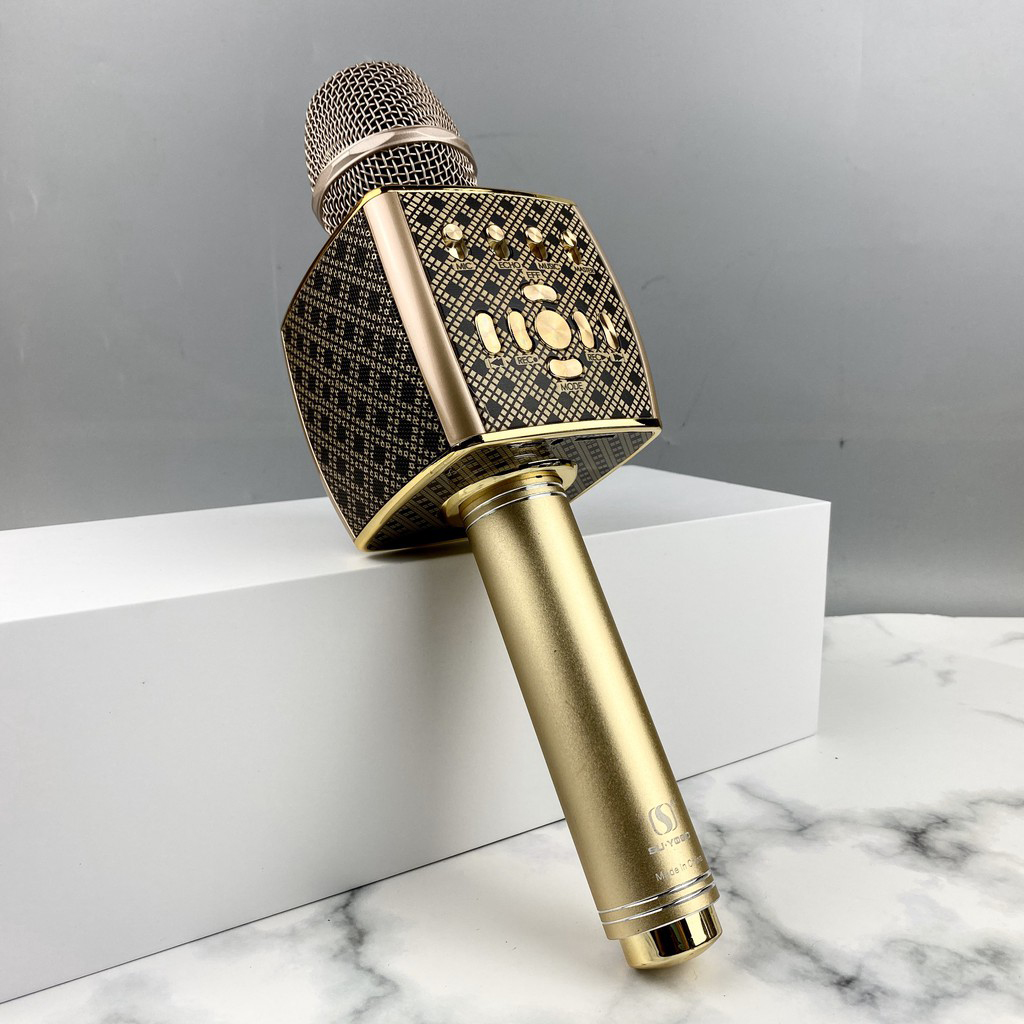 Micro Karaoke Bluetooth Kèm Loa Giá Rẻ  Micro Karaoke Bluetooth  Micro YS-95. Mic Karaoke Bluetooth  Tích Hợp Công Nghệ Âm Thanh Hifi Micro Live Stream Cực Hay Giả Giọng Sinh Động.