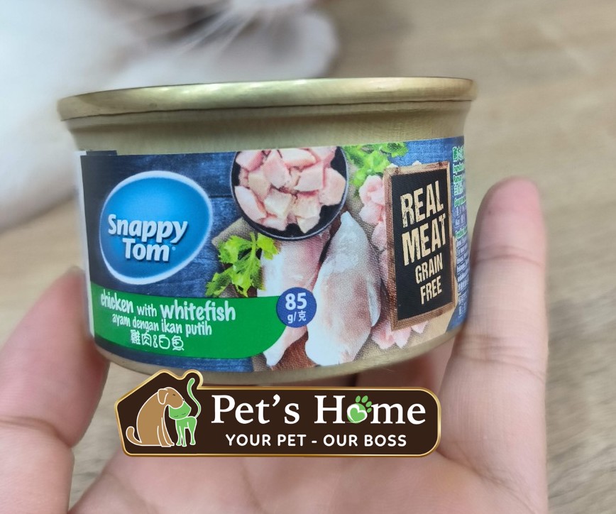Pate Snappy Tom Gourmet Premium Cho Mèo Mọi Lứa Tuổi (85g)