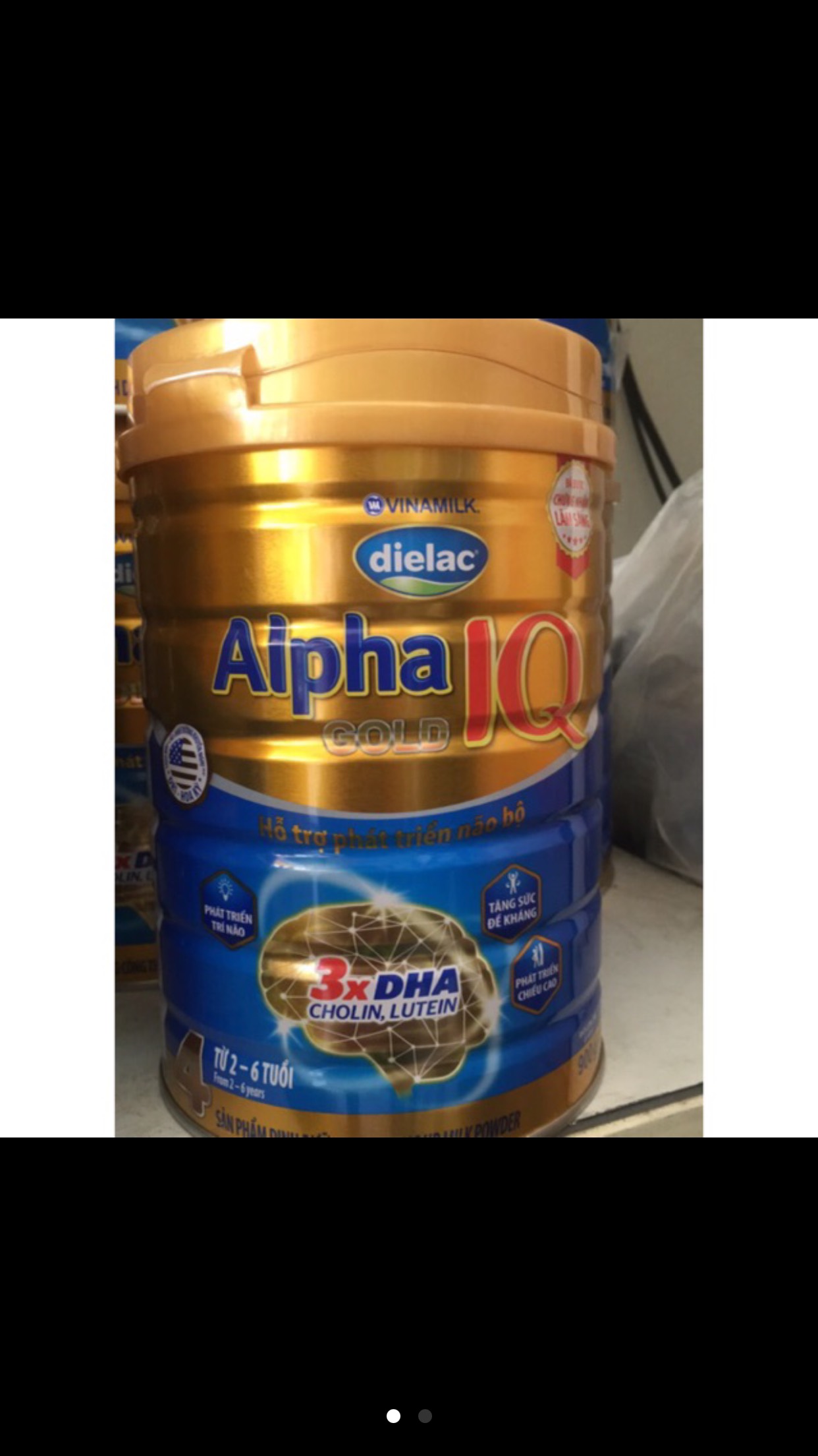[HCM]Sale sốc - Sữa bột dielac alpha gold 4 900g vinamilk