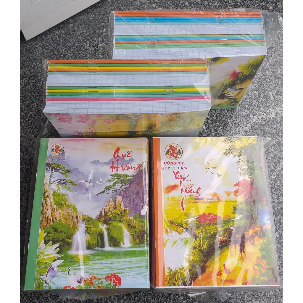 Lốc 20 cuốn vở 100 trang quê hương _ cho bé yêu của bạn bước vào năm học mới