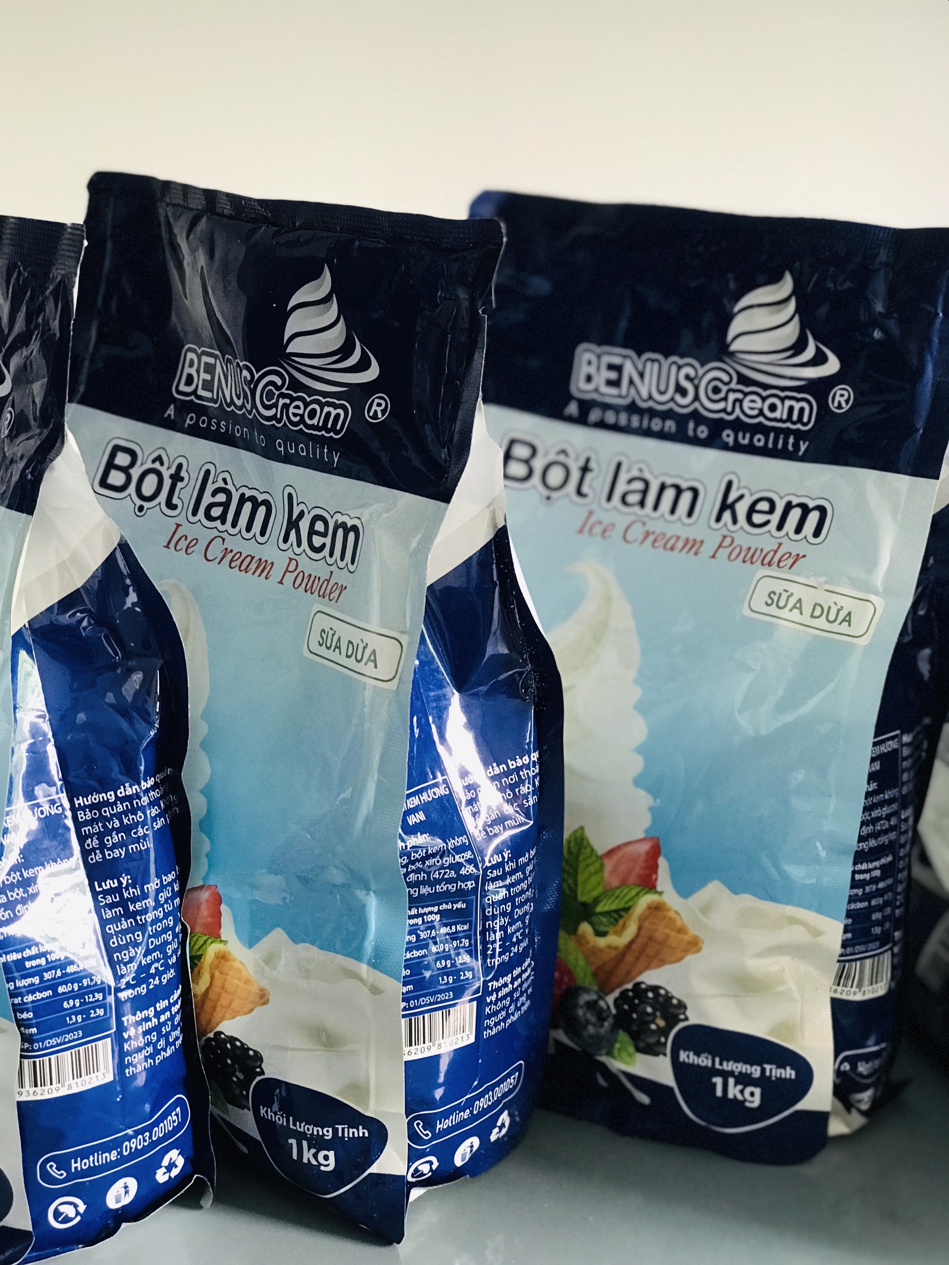 Bột làm kem tươi - Khoai Môn