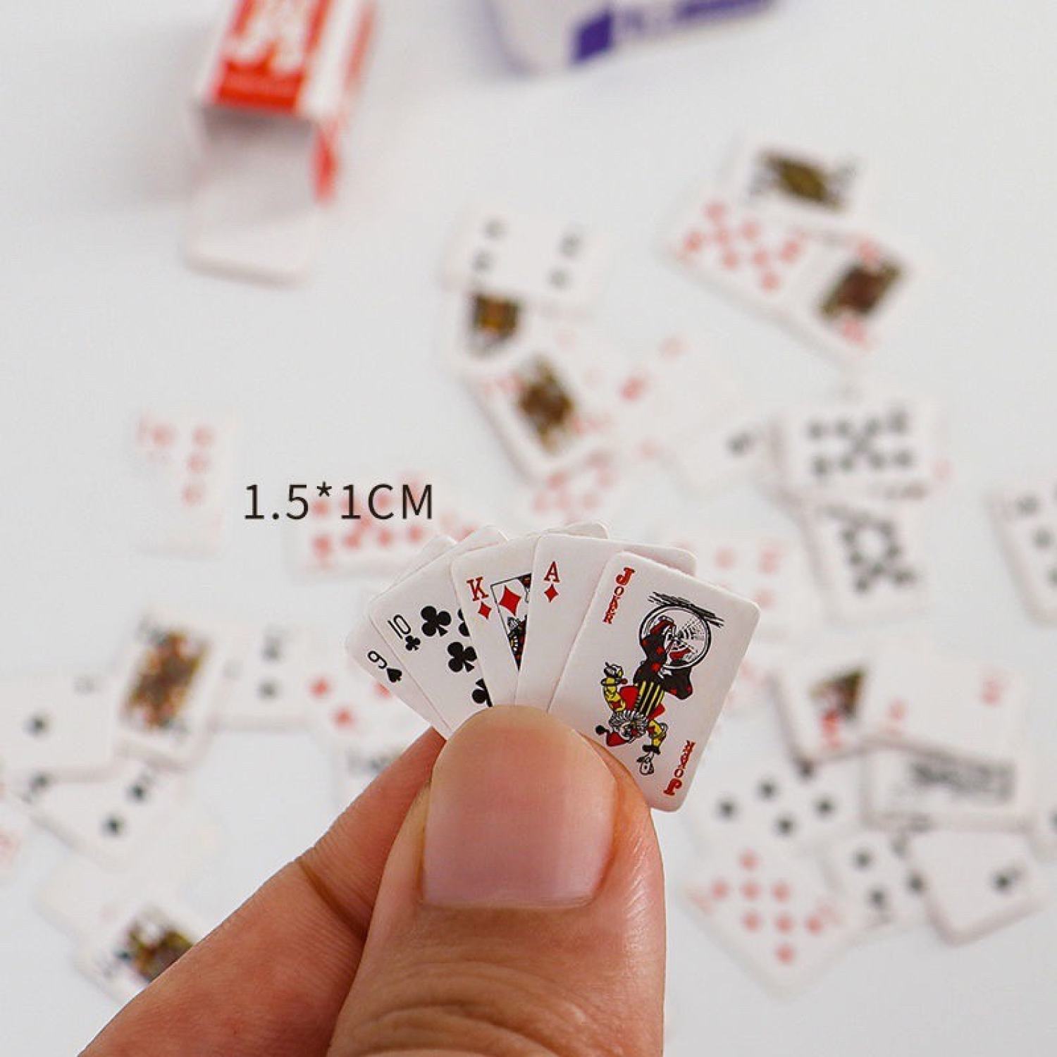 Bộ bài Tây poker siêu mini tí hon