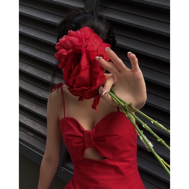 Jee - BURGUNDY dress
