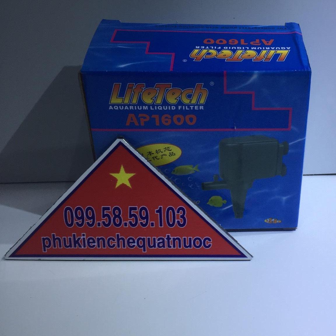 Máy bơm nước hồ cá LifeTech AP1600