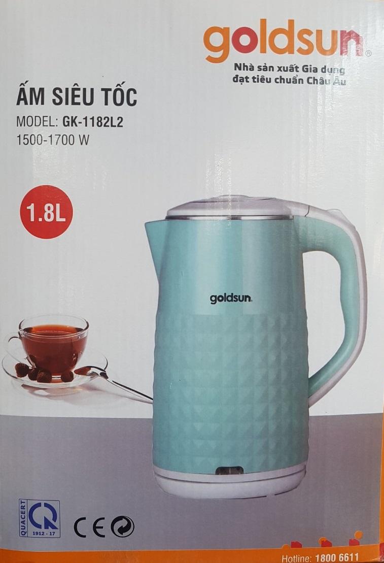 ấm siêu tốc Goldsun GK-1182L2 1,8L